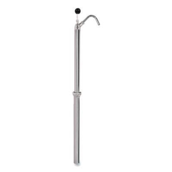 Boardwalk® Bottle Pump, 22 oz Output, Steel, 42.5" Tall, Chrome BWK00422EA