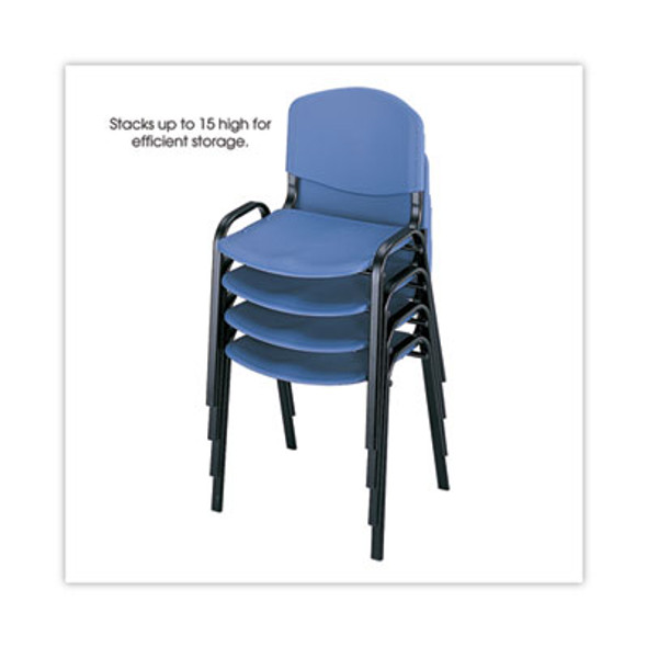 CHAIR,STACKING,4/CT,BE