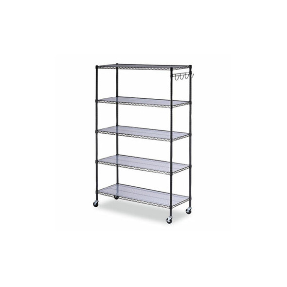 Alera® SHELVING,WIRE,48X18,5S,SV ALESW654818BA