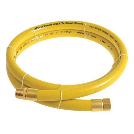 3/4" x 3 ft PVC Coupled Multipurpose Air Hose 250 psi YL