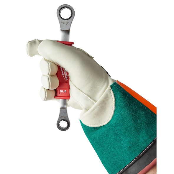 Milwaukee Tool Linemans 2in1 Insulated Ratcheting Box Wrench 48-22-9211