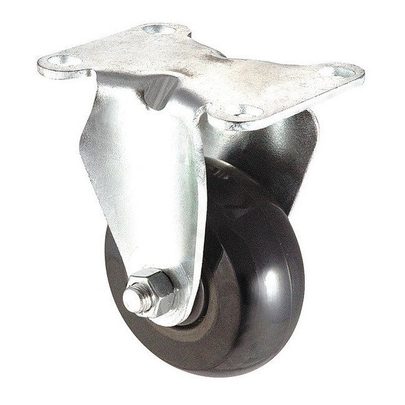 Manufacturer Varies Rigid Plate Caster,Polye,5 in.,350 lb. 1UKA7