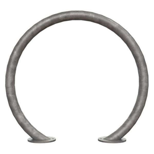Madrax Bike Rack, Galv, (2)Bikes, 32-3-8in.H, 3in.W QS-ORN-2-SF-G