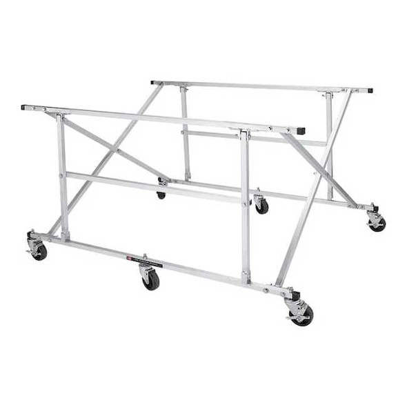 Keysco Tools Alumnum,Pickup,Bed Dolly,4 ft Wx5 ft L 73783
