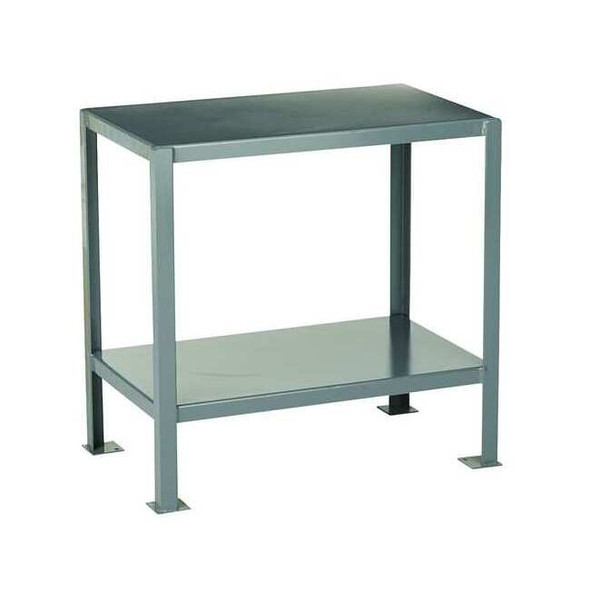 Jamco Fixed Work Table,Steel,48" W,24" D WS248GP