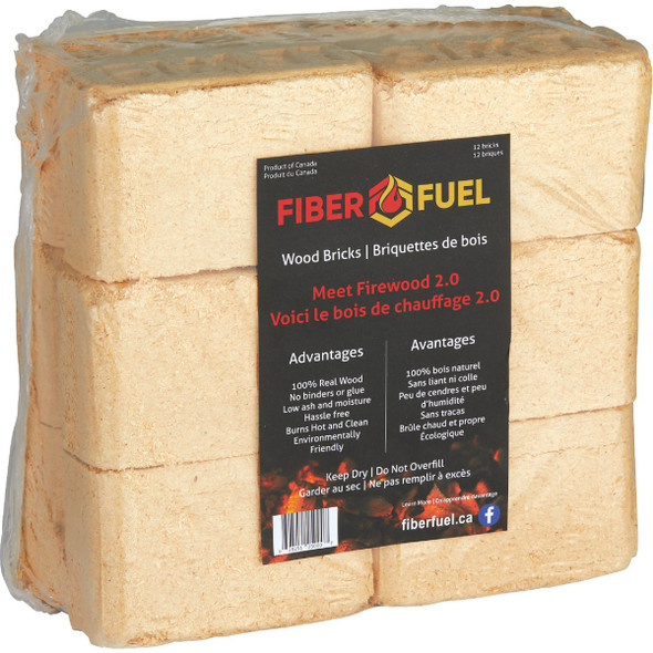 Fiber Fuel Wood Bricks 1