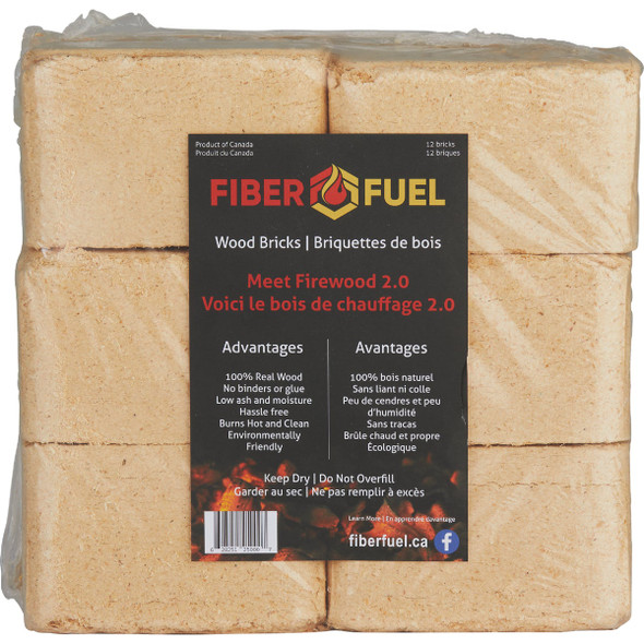 Fiber Fuel Wood Bricks 1 422336