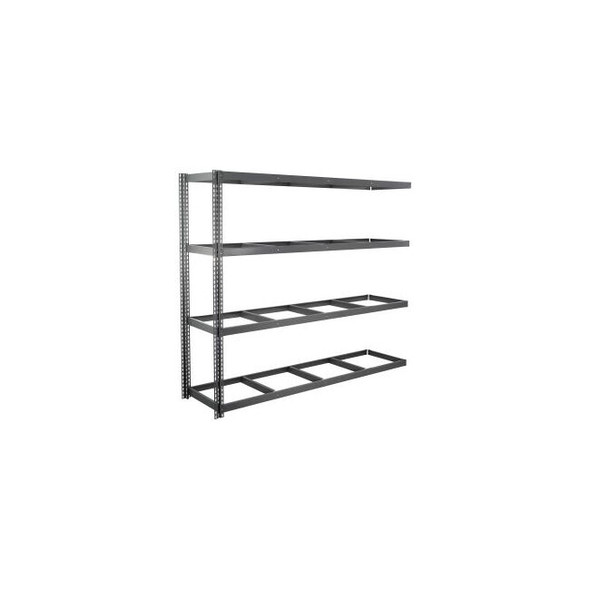 Global Industrial 4 Shelf Standard Duty Boltless Shelving Add On 96""W x 24""D x