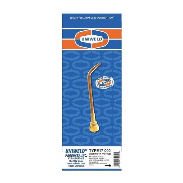 Uniweld Welding Brazing Tip TYPE17-0