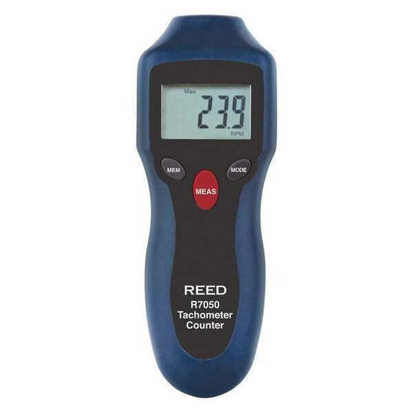 Reed Instruments Compact Photo Tachometer and Counter R7050