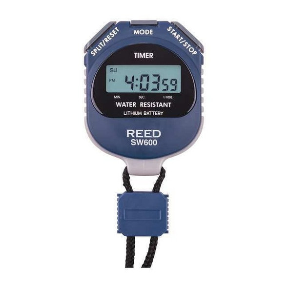 Reed Instruments Stopwatch, Count Up, 24 hrs, LCD SW600