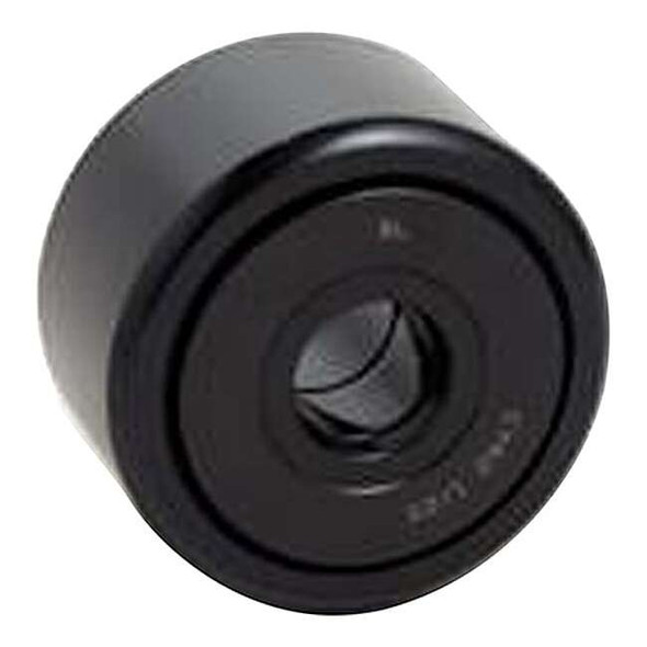 Double Shielded Yoke Roller, Flat Yoke, 1-3/8 in Dia, 3/4 in Wd, 3/8 in Bore Dia