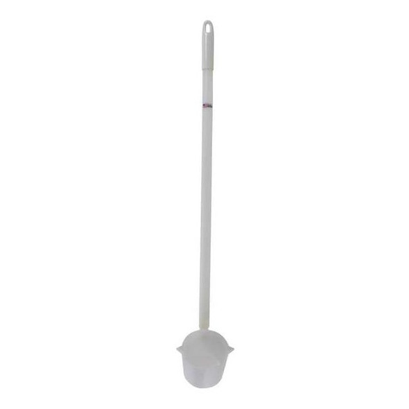 Manufacturer Varies Dipper,1 L,44 1/2 in,White 106505