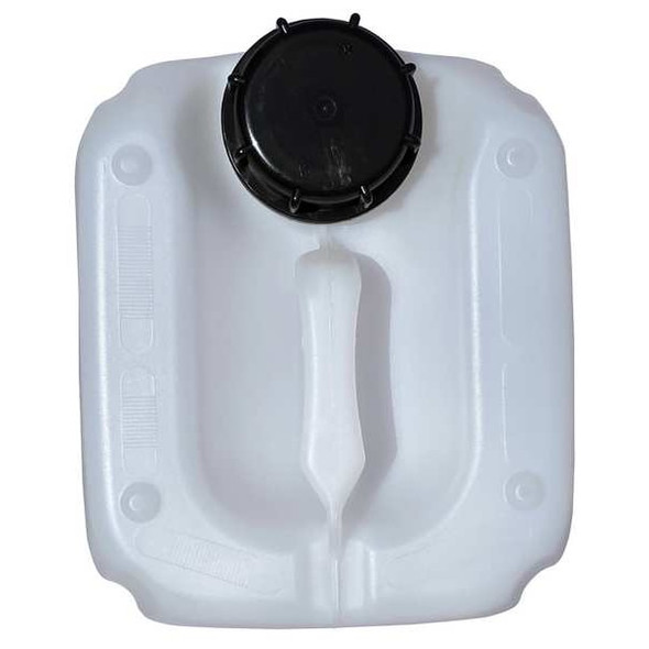 Carboy, 10 L Capacity - mL, 2.64 gal Capacity - oz, Tamper Evident Closure, HDPE, Natural