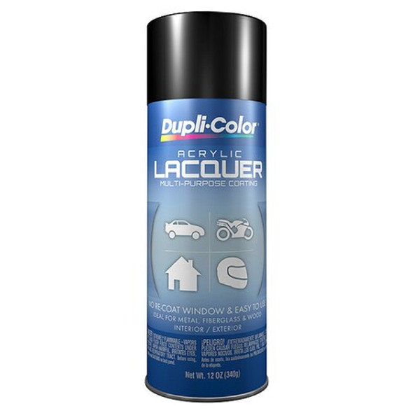 Dupli-Color Automotive Coating,Black,12 oz EDAL1677
