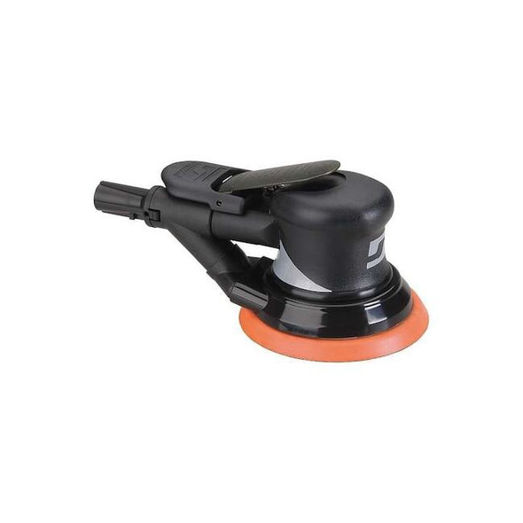 Dynabrade Air Orbital Sander, 5 in Disc Dia, Palm 56853