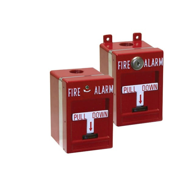 Edwards Signaling Pull Station,Hex Screw,Single,DPDT MPSR1-DHTW-GE Edwards Signaling Pull Station,Hex Screw,Single,DPDT MPSR1-DHTW-GE