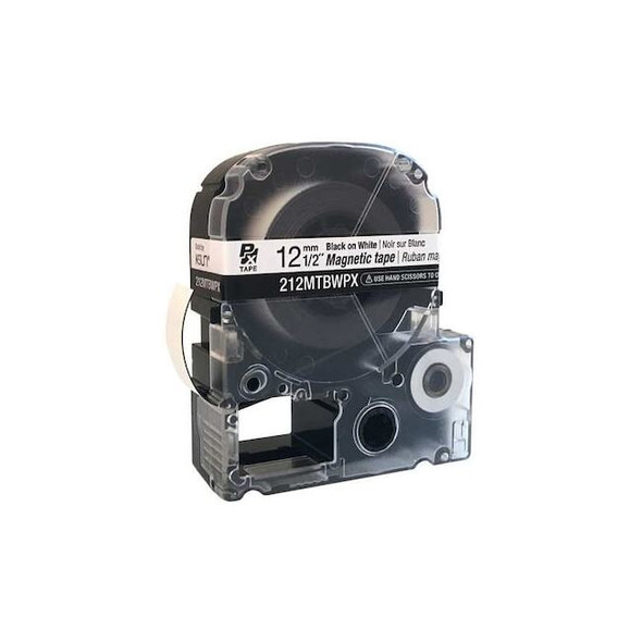 Epson Label/Ribbon Cartridge, White, Matte, 1/2 in W 61UM70