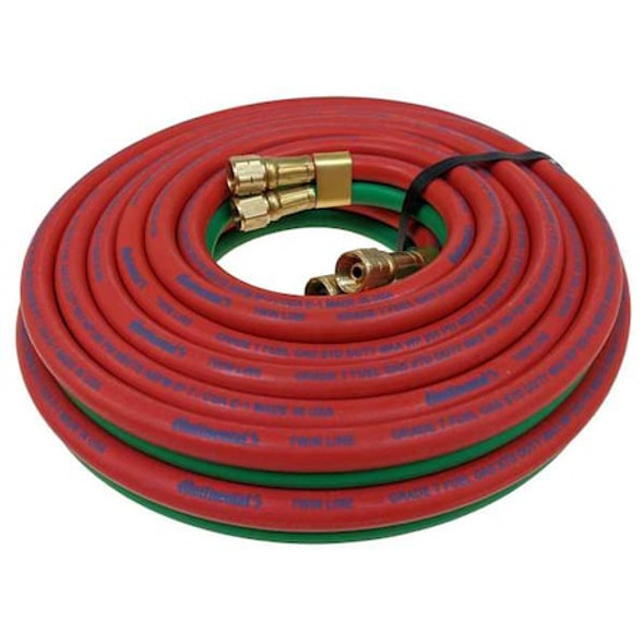 Continental Twin Line Welding Hose,3/8",50 ft. TWT-06-050BB