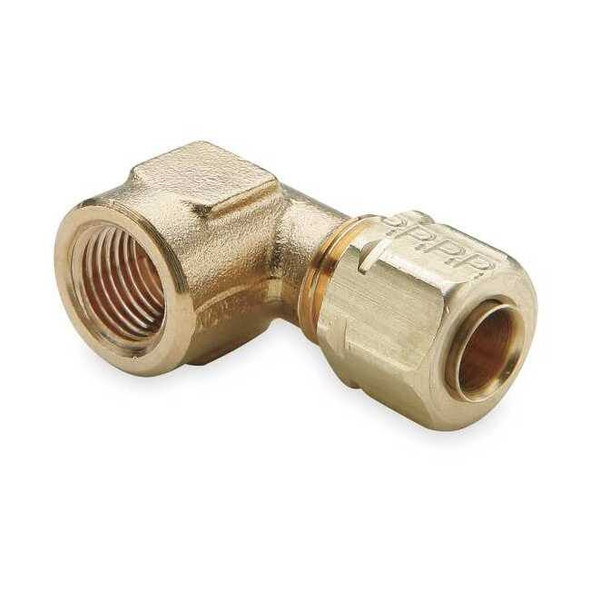 Parker 1/2" Compression-Align Brass Female 90 Degree Elbow 5PK 170CA-8-8