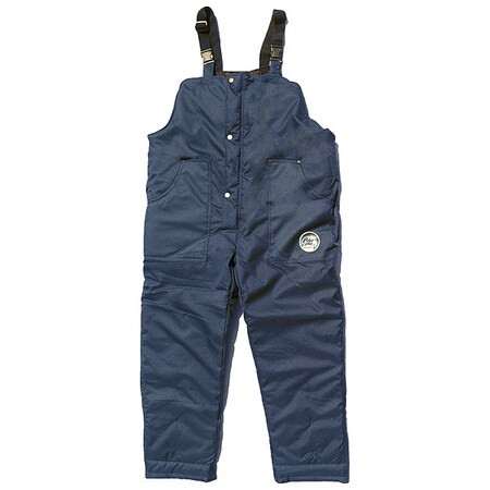 92001 Bib Overalls, Nylon, 10 oz Fabric Weight, 32 in Inseam, Navy, 5XL