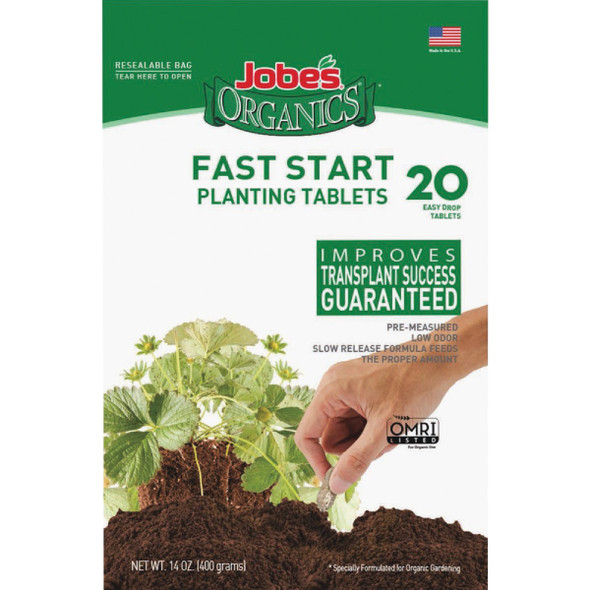 Jobe's Organics Fast Start Planting Tablets (20-Pack) 07920NA
