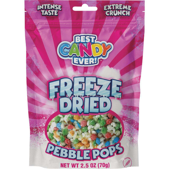 Best Candy Ever Freeze Dried Pebble Pops 2606A Pack of 12