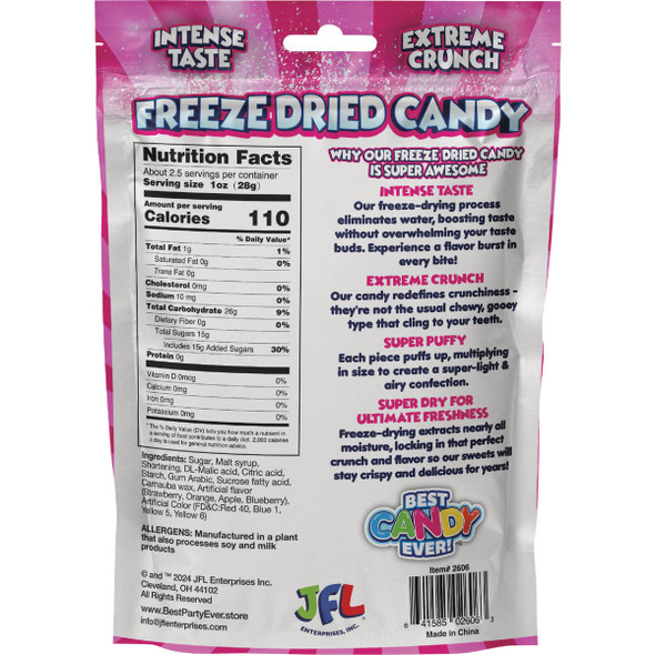 Best Candy Ever Freeze Dried Pebble Pops