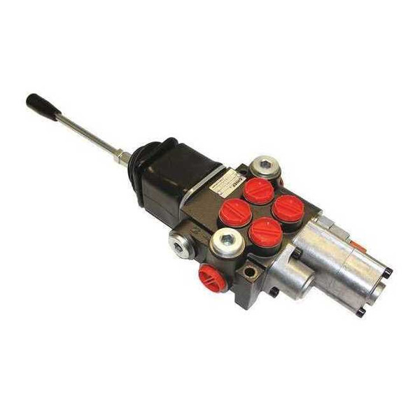 Directional Control Joystick Valve, 10 GPM, SAE 10 Inlet/Outlet, 2 Spool