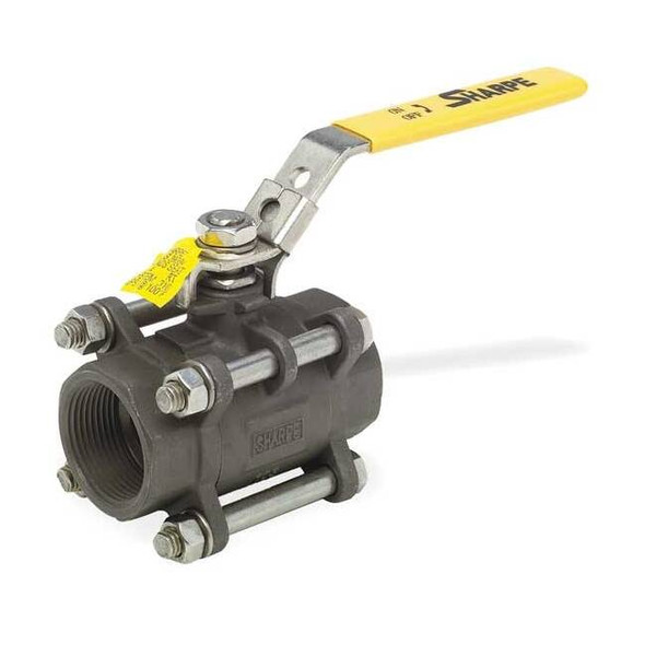 Sharpe Valves 3/4" FNPT Carbon Steel Ball Valve Inline 4351002300