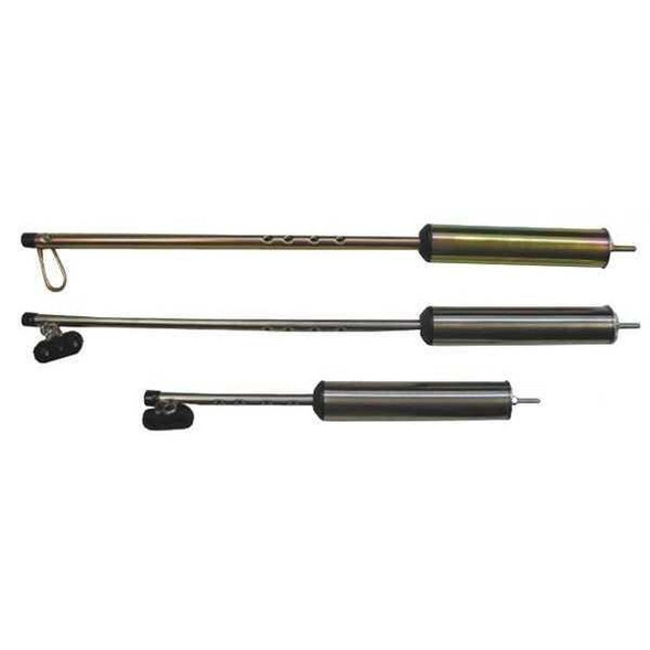 Velvac Pogo Stick,Chromed Steel,41 In 581103