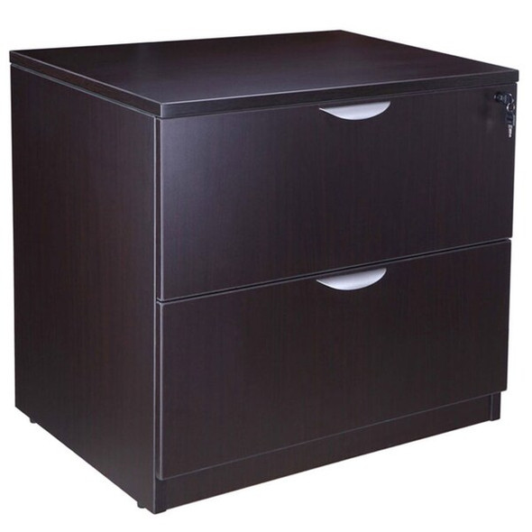 Boss Lateral File,2-Drawer,Mocha N112-MOC Boss Lateral File,2-Drawer,Mocha N112-MOC