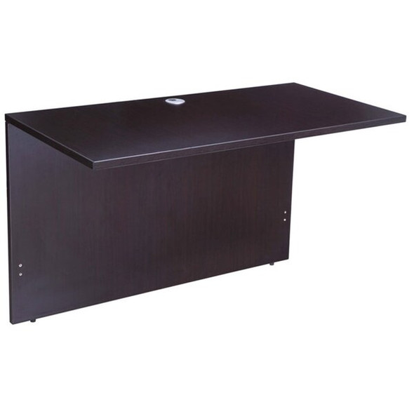 Boss Office Products Bridge 47"W x 24"D x 29.5H,Mocha, 24" D X 29 in H, 48 in W X Wood N170-MOC