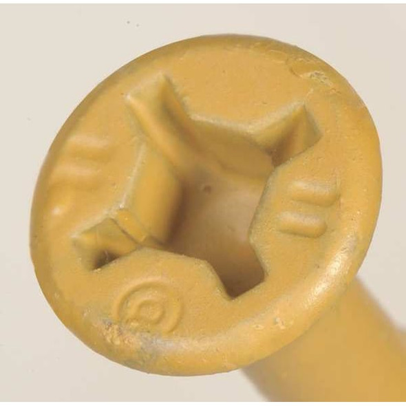 Wood Screw, #8, 1 5/8 in, Durafast Steel Flat Head Combination Phillips/Square Drive, 142 PK