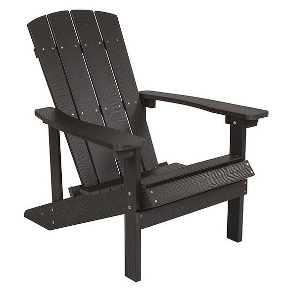 Flash Furniture Chair,Charlestown Adirondack,Slate Wood JJ-C14501-SLT-GG Flash Furniture Chair,Charlestown Adirondack,Slate Wood JJ-C14501-SLT-GG