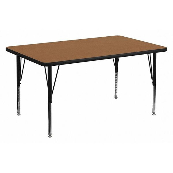 Rectangle Activity Table, Laminate, Wood Grain