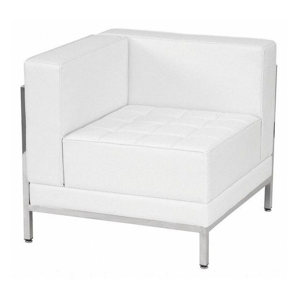 Flash Furniture ZB-IMAG-LEFT-CORNER-WH-GG