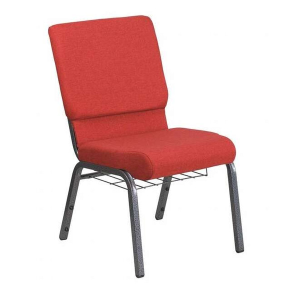 Hercules Church Chair, 19-1/4 in W 25" L 33-1/4" H, Fabric Seat