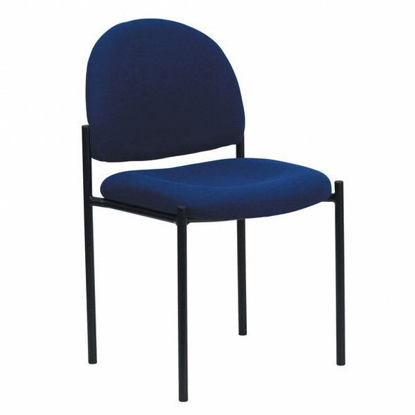 Flash Furniture Navy Fabric Stack Chair BT-515-1-NVY-GG