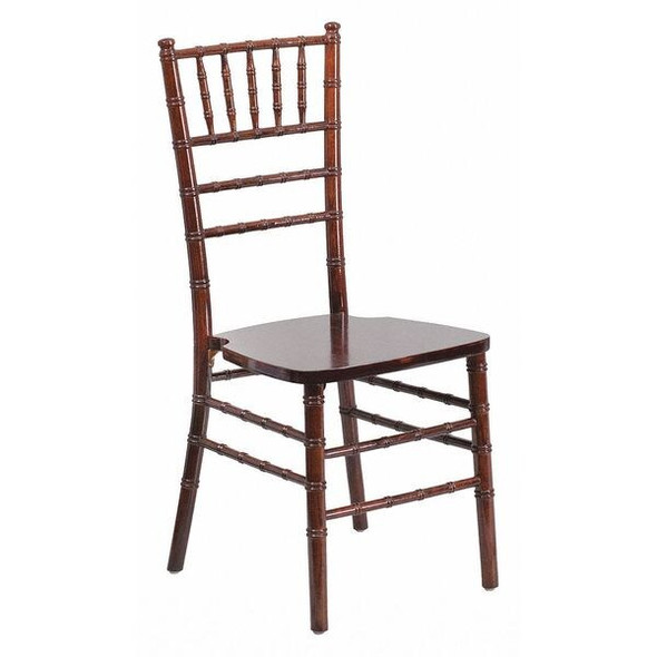 Hercules Chiavari Chair, Wood Back, 15-3/4 in W 18" L 36-1/4" H