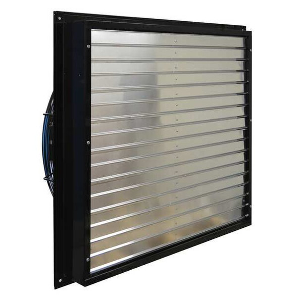 Canarm Exhaust Shttr Fan,36In Bld Dia,Galv,115V XFS36