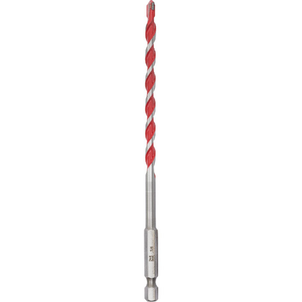 Do it Best 1/4 In. x 6 In. Impact Ready Carbide Masonry Drill Bit Do it Best 1/4 In. x 6 In. Impact Ready Carbide Masonry Drill Bit
