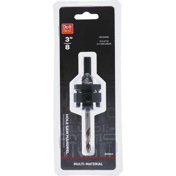 Do it Best 3/8 In. Hole Saw Mandrel QJDIB-M-001
