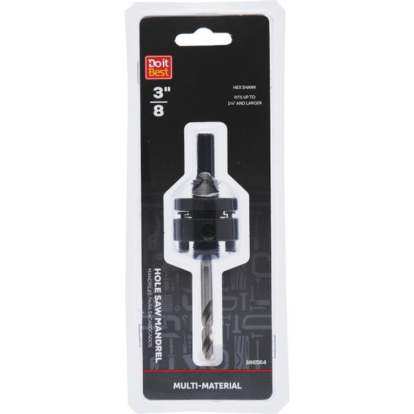 Do it Best 3/8 In. Hole Saw Mandrel QJDIB-M-001