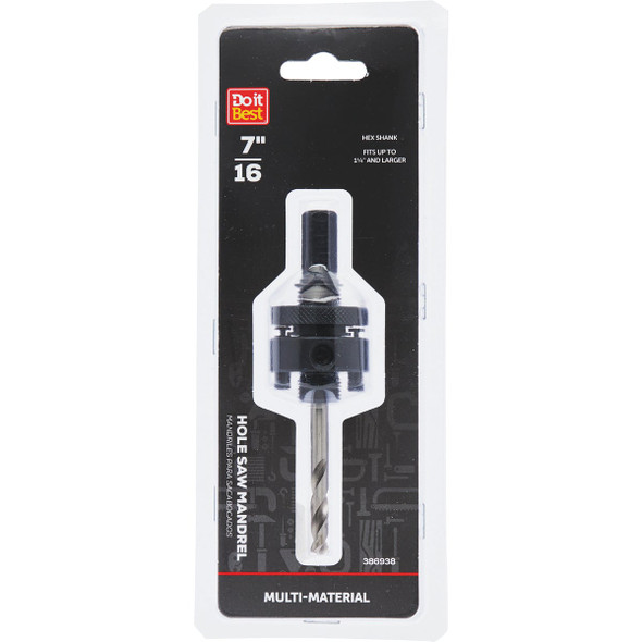 Do it Best 7/16 In. Hole Saw Mandrel QJDIB-M-002