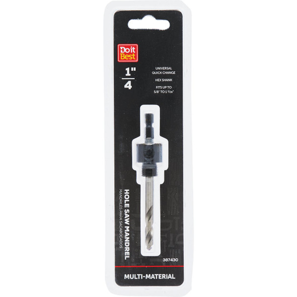 Do it Best 1/4 In. Hole Saw Mandrel QJDIB-M-003