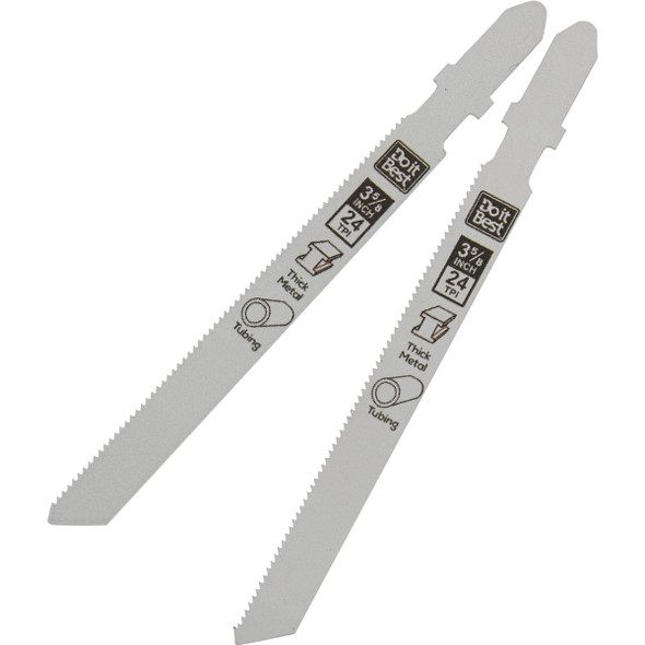 Do it Best 3-5-8 In. x 18 TPI T-Shank Jig Saw Blade for Thick Metal (2-Pack) QJDIB-JST-014 392863