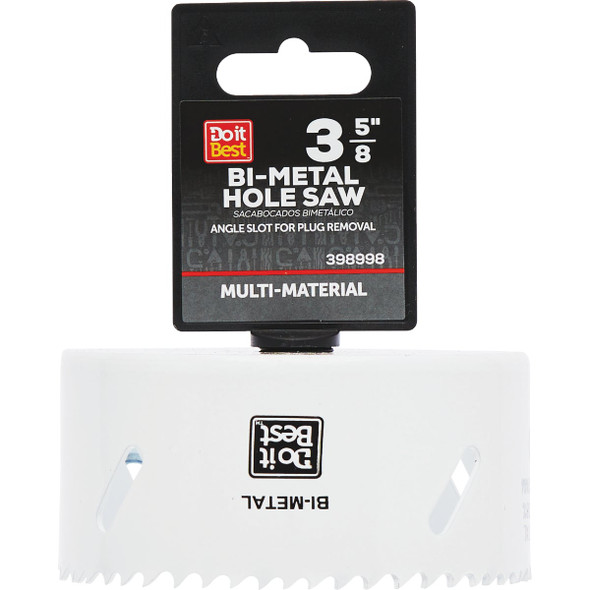 Do it Best 3-5/8 In. Bi-Metal Hole Saw QJDIB-HS-022 Do it Best 3-5/8 In. Bi-Metal Hole Saw QJDIB-HS-022