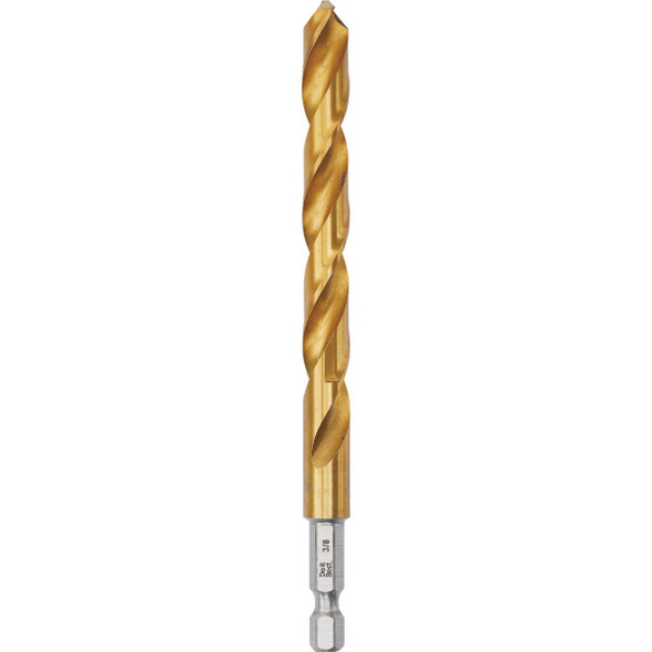 Do it Best 3/8 In. Impact Ready Titanium Hex Shank Drill Bit