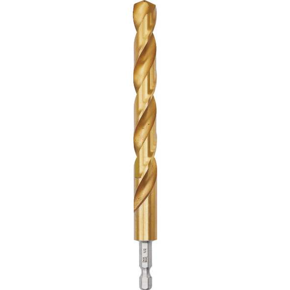 Do it Best 1-2 In. Impact Ready Titanium Hex Shank Drill Bit QJDIB-DB-059 333495